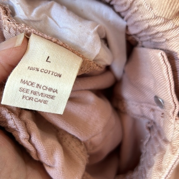 Wishlist Blush Paperbag Waist Shorts Size Large - Picture 5 of 7